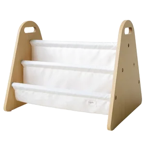 3 Sprouts Dobbelt-sidet Bogreol, Cream